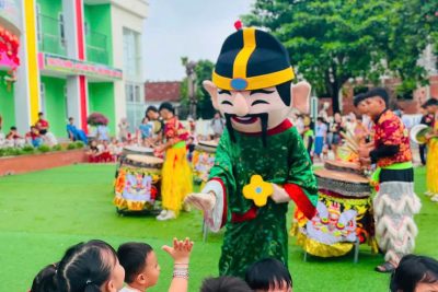 VUI TẾT TRUNG THU – RỘN RÀNG NIỀM VUI, ĐONG ĐẦY YÊU THƯƠNG TẠI TRƯỜNG MẦM NON TƯ NGHĨA