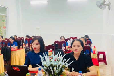 CHI ĐOÀN TRƯỜNG MẦM NON TƯ NGHĨA TỔ CHỨC THÀNH CÔNG HỘI NGHỊ CHI ĐOÀN NHIỆM KỲ 2026–2027