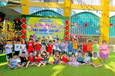 Hoạt động trải nghiệm ” Lễ hội mùa xuân – tiệc Buffe” Cho các bé tại Trường mầm Nghĩa Hòa ??