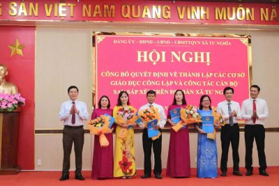 TRƯỜNG MẦM NON TƯ NGHĨA – MỘT CHẶNG ĐƯỜNG MỚI, MỘT HÀNH TRÌNH MỚI